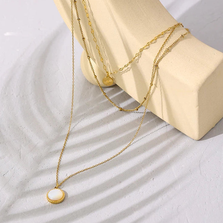 Arc - 18K Gold Plated Stacklable Necklace