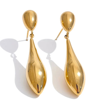 Charm - 18K Gold Plated/ 925 Silver Plated Drop Earrings