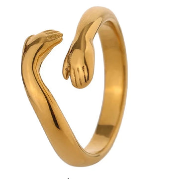 Embrace - 18K Gold Plated Ring
