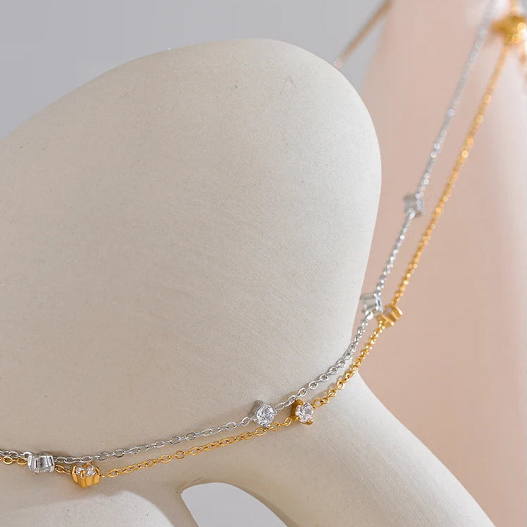 Galaxy - 18K Gold Plated / 925 Silver Plated Bracelet