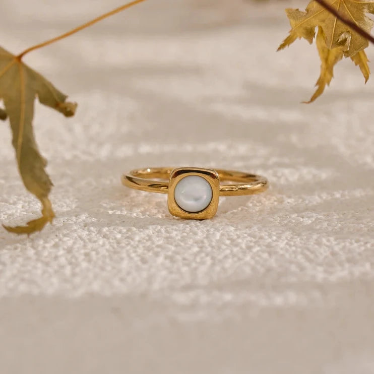 Pure Form - 18K Gold Plated Ring