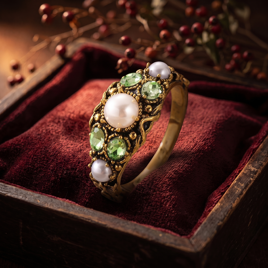The Pearl Cluster Ring