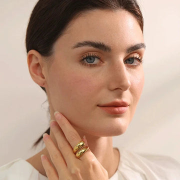 Whirl - 18K Gold Plated / 925 Silver Plated Ring