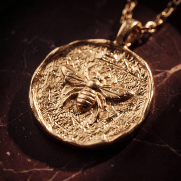 The Burnished Carriage Pendant Necklace