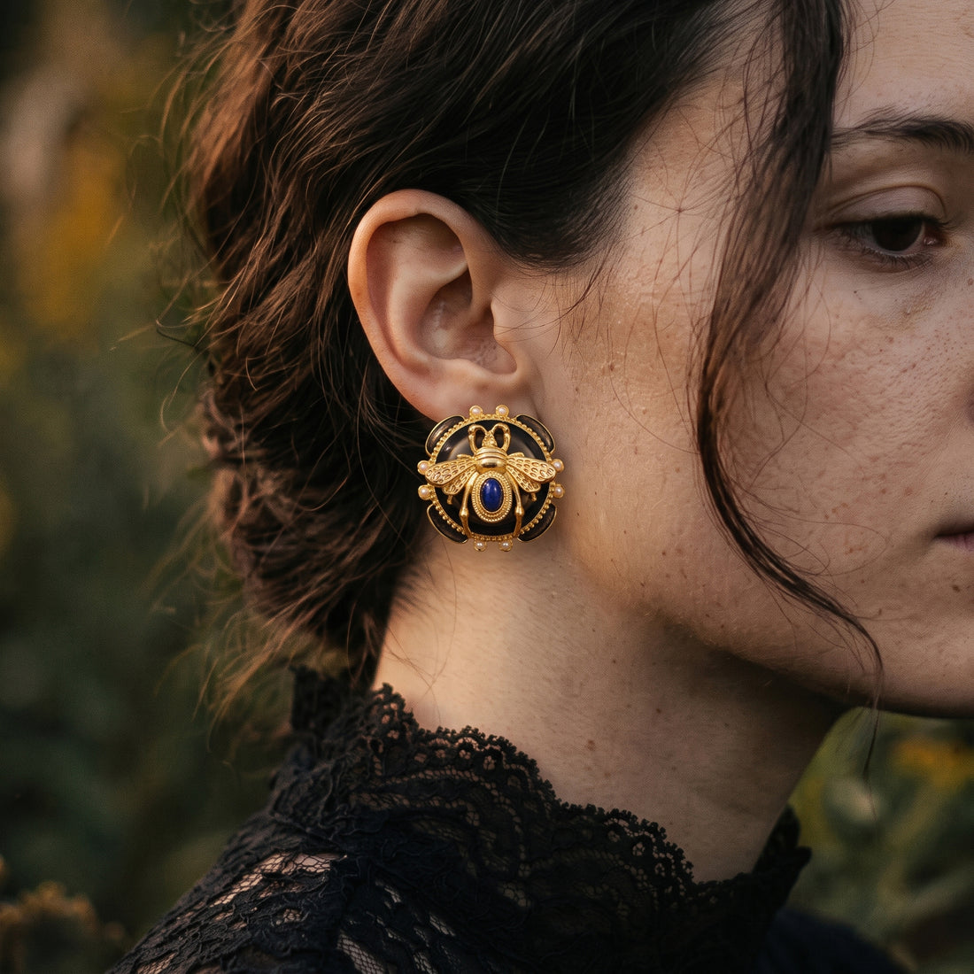 The deWinter Bee Stud Earrings