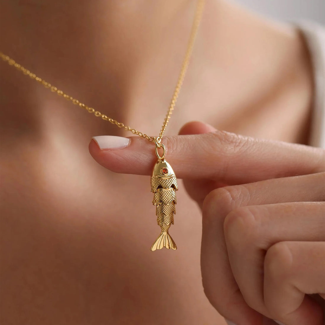 The Fisher King Pendant Necklace