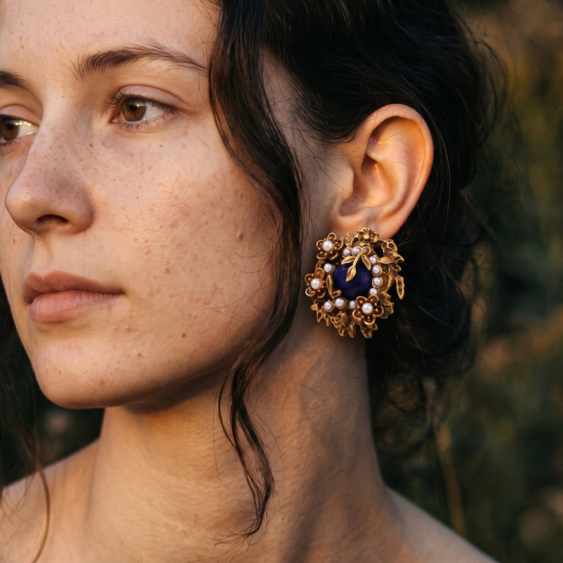 The Kellynch Wreath Stud Earrings