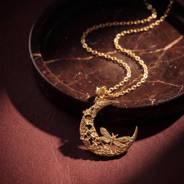 The Silver Bow Pendant Necklace