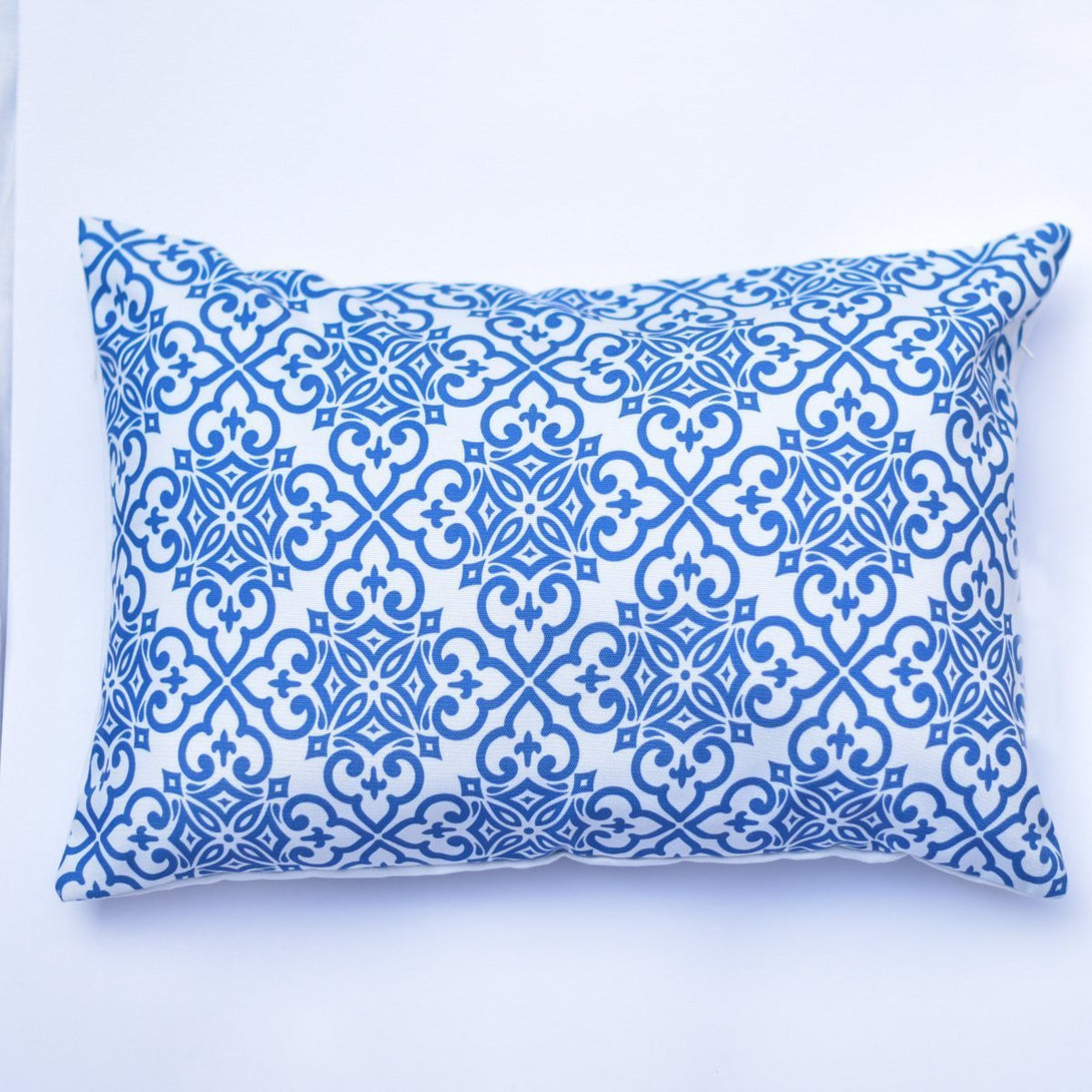 Buy-Azure - Lumbar Cushion Cover-Cyahi-Online