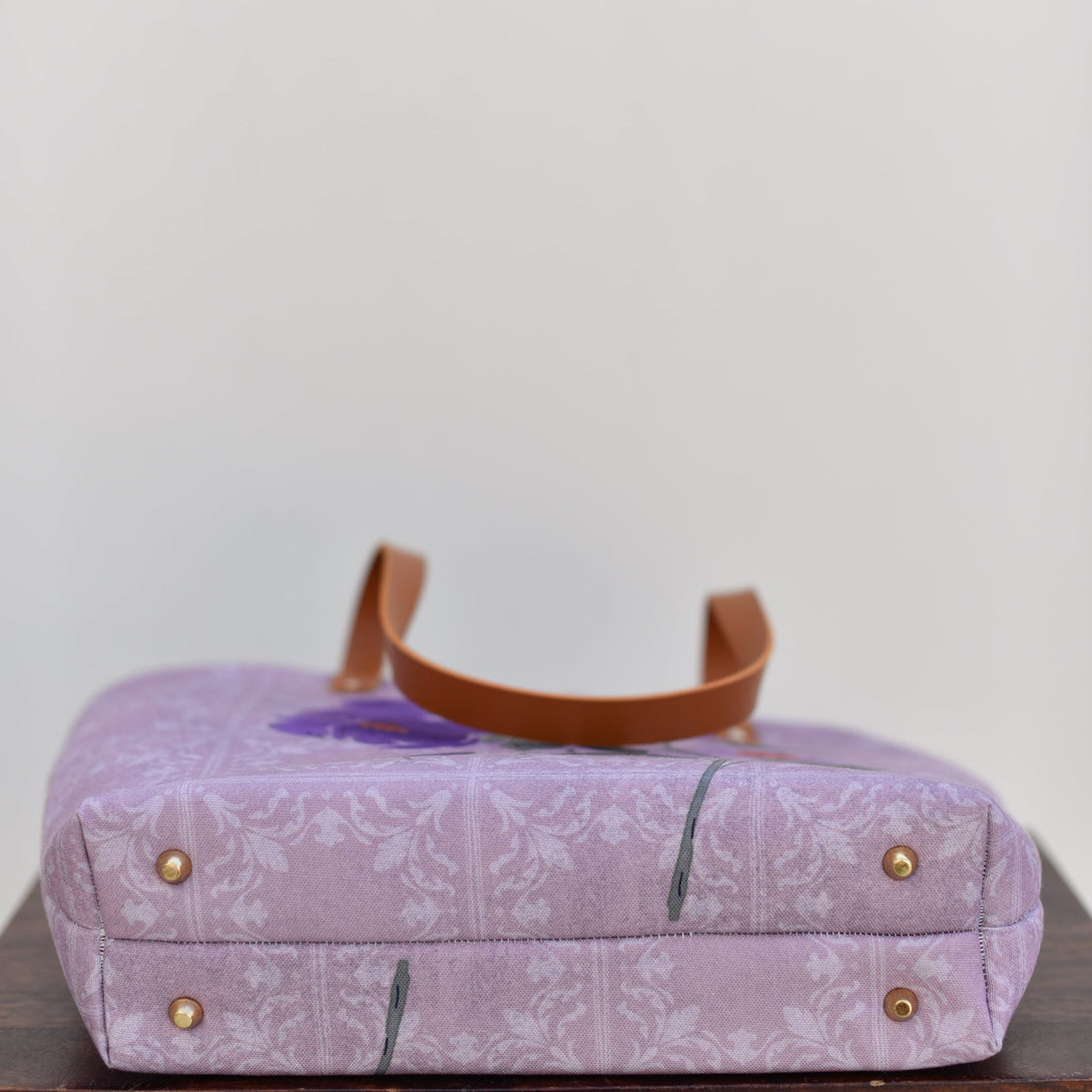Plum and Lilacs-Handbag