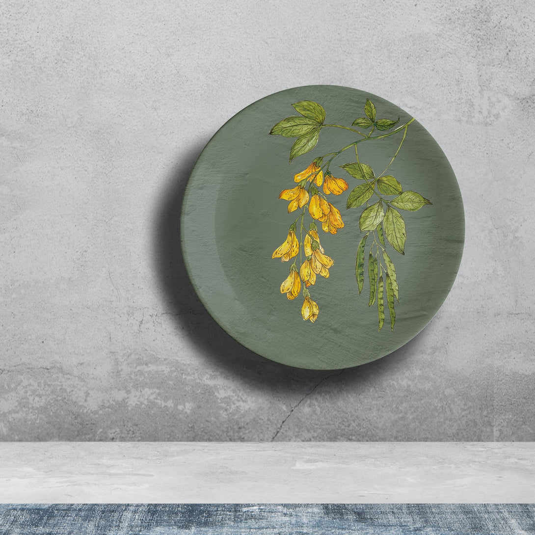 Sage Blooms - Wall Plate